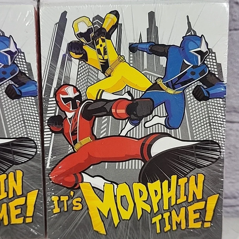American Greetings Power Ranger Party Invitations Thank You Cards Lot Of 2 Packs